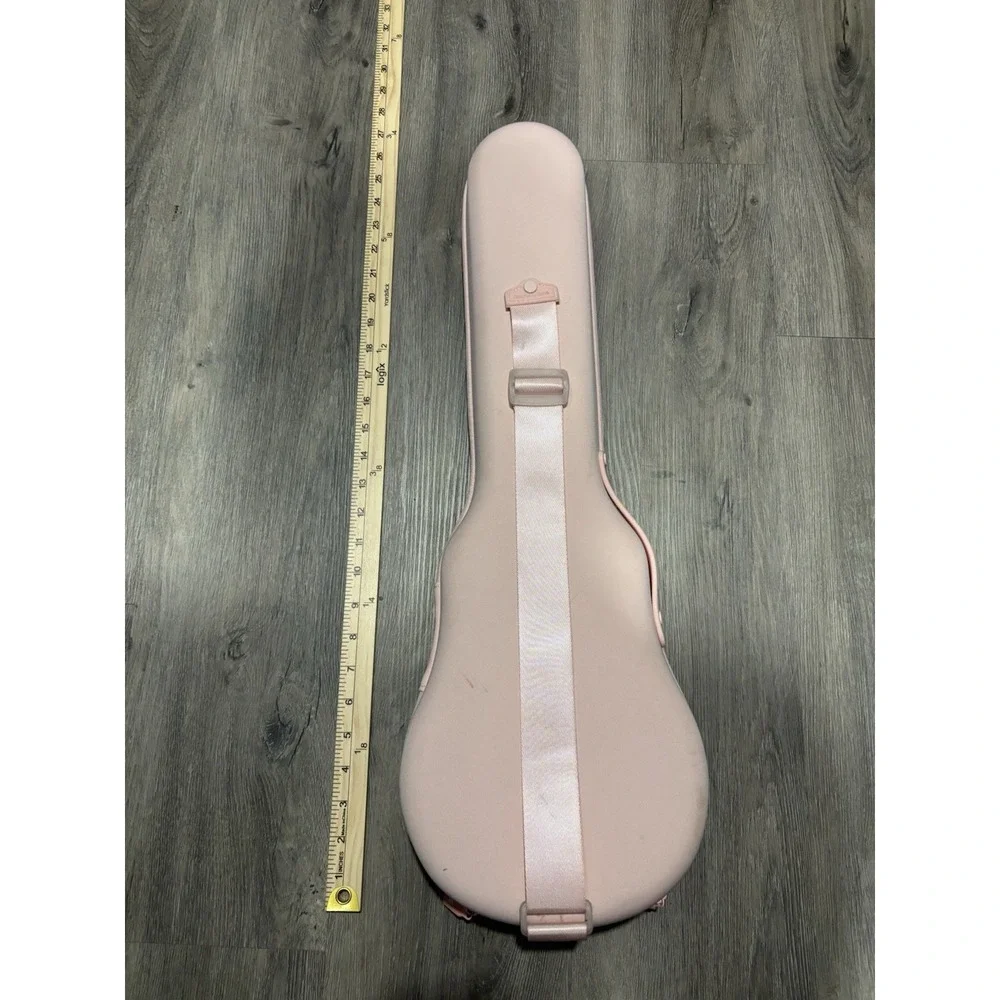 Enya Nova U Concert Ukulele Pink w/ Hard Case Tuner & Capo Carbon Fiber